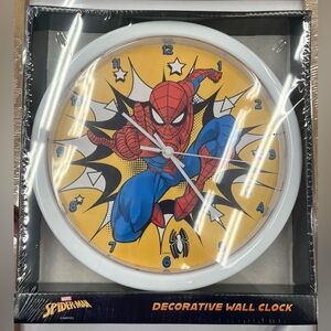 *NEW* Marvel Spider-Man Wall Clock